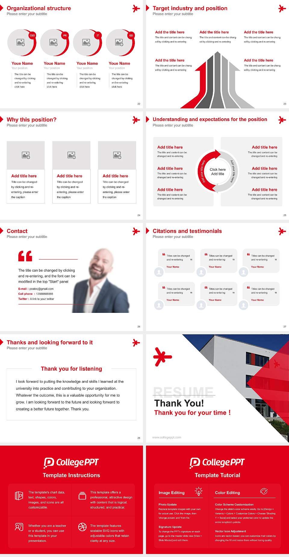 RheinMain University of Applied Sciences – Am Brückweg campus Resume PPT Template4:3 ratio PPT effect preview image4