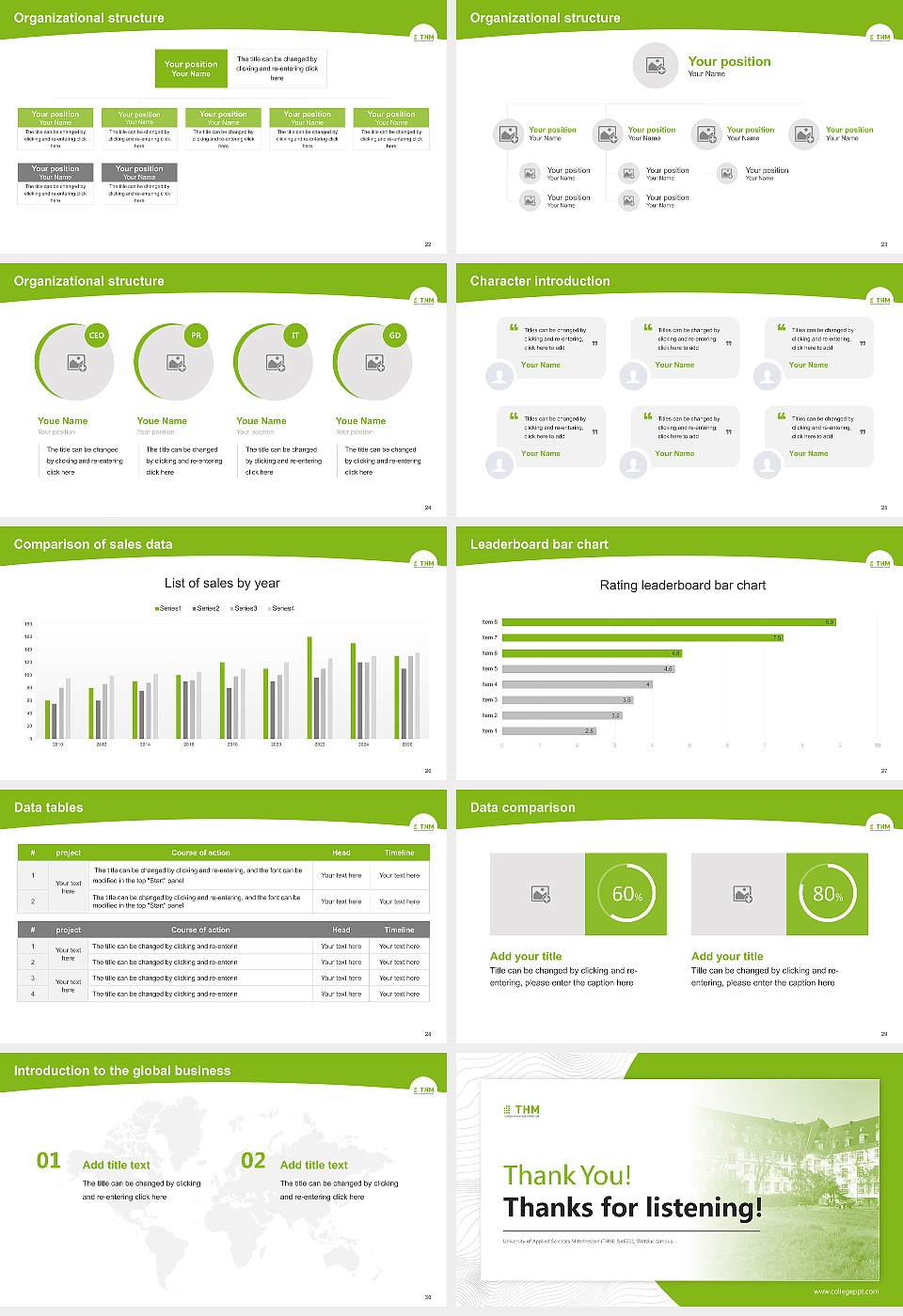 University of Applied Sciences Mittelhessen (THM) – Wetzlar campus Academic Presentation/Research Findings Report PPT Template16:9 ratio PPT effect preview image4
