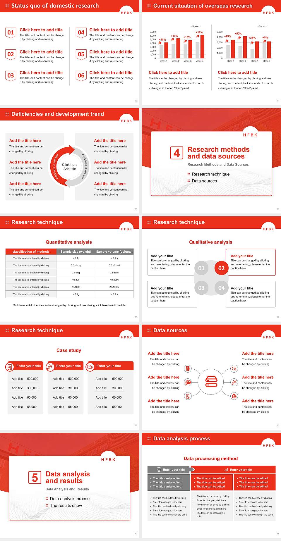 University of Fine Arts of Hamburg Graduation Thesis Defense PPT Template4:3 ratio PPT effect preview image4