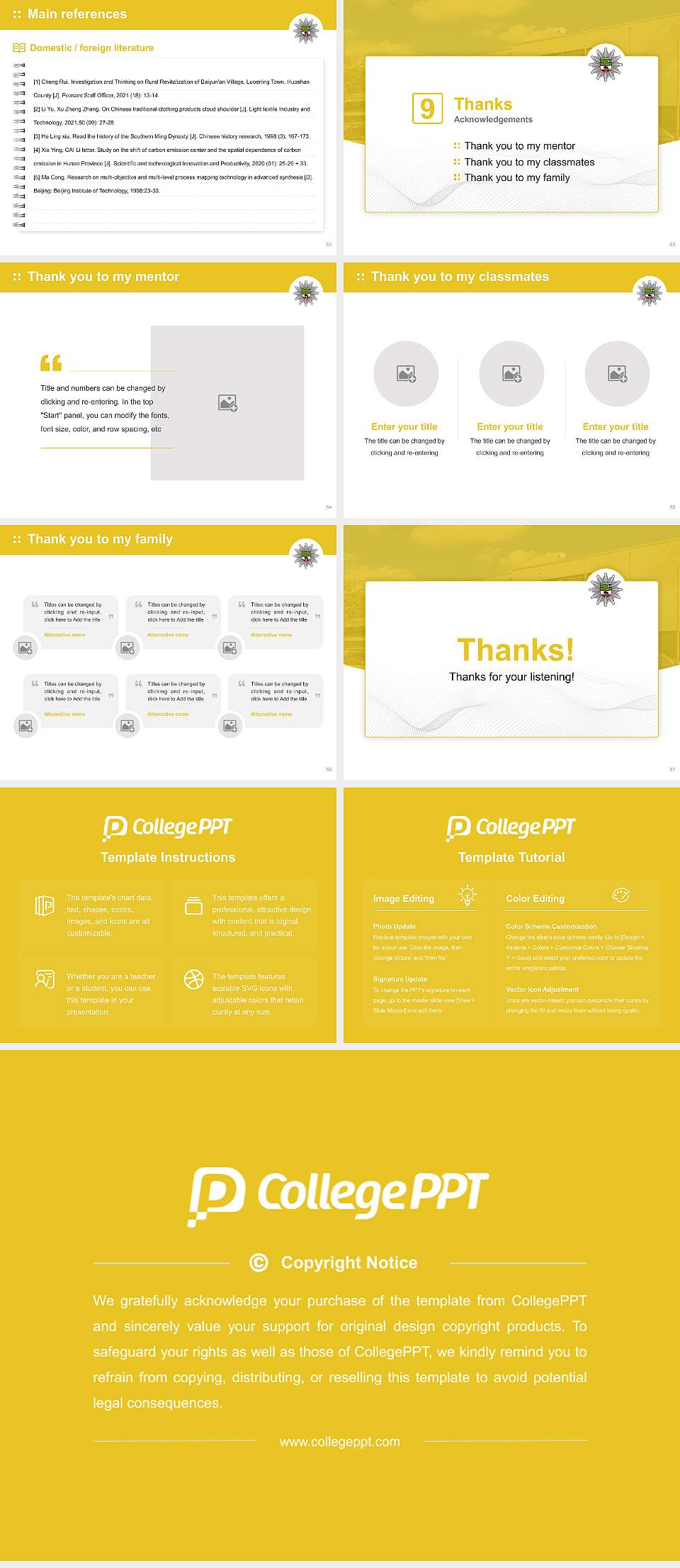 Saxony-Anhalt Police University of Applied Sciences Graduation Thesis Defense PPT Template4:3 ratio PPT effect preview image7