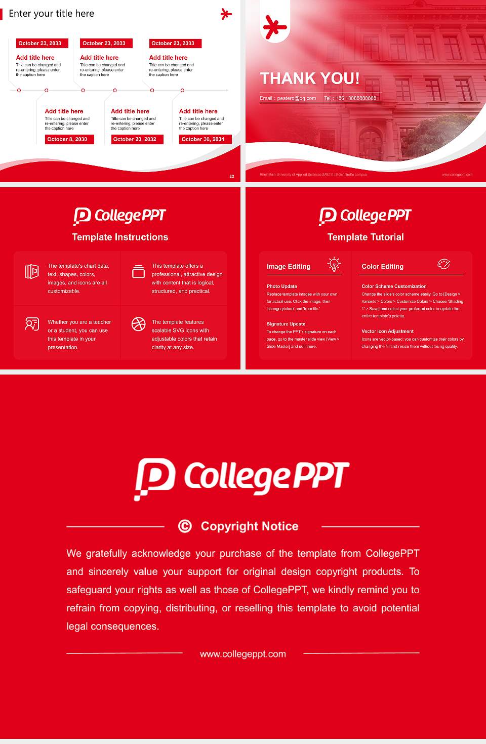RheinMain University of Applied Sciences – Bleichstraße campus Lecture Sharing and Networking Event PPT Template4:3 ratio PPT effect preview image4