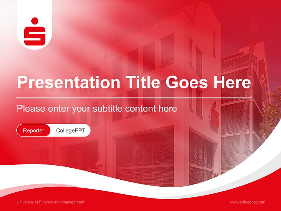 University of Finance and Management Lecture Sharing and Networking Event PPT Template4:3 ratio PPT effect preview image4