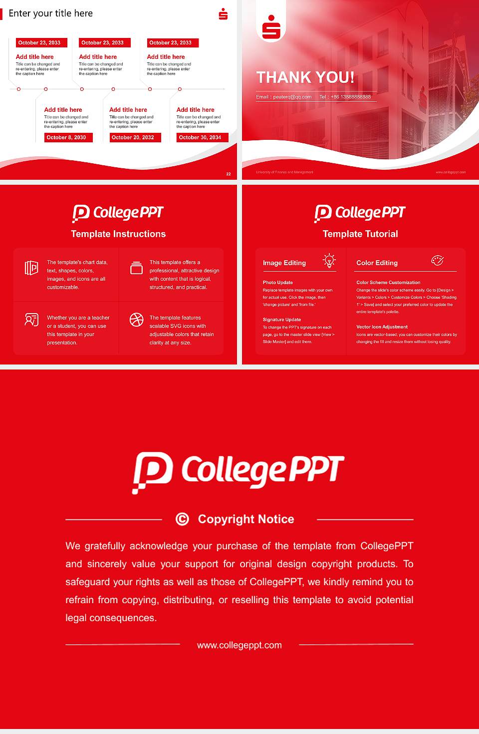 University of Finance and Management Lecture Sharing and Networking Event PPT Template4:3 ratio PPT effect preview image4