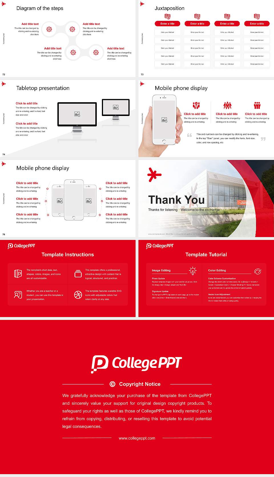 RheinMain University of Applied Sciences Competition/Entrepreneurship Contest PPT Template16:9 ratio PPT effect preview image9