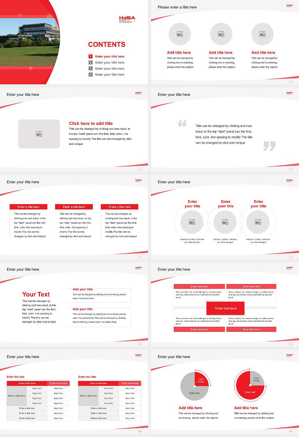 University of Applied Labour Studies of the Federal Employment Agency Course/Courseware Creation PPT Template16:9 ratio PPT effect preview image2