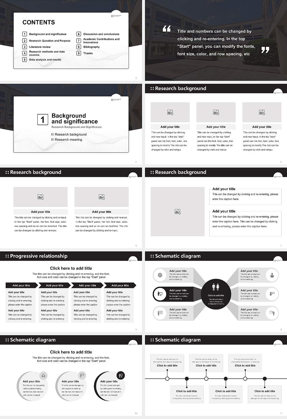 Reutlingen University – Technology, Business, Informatics, Design Graduation Thesis Defense PPT Template16:9 ratio PPT effect preview image2
