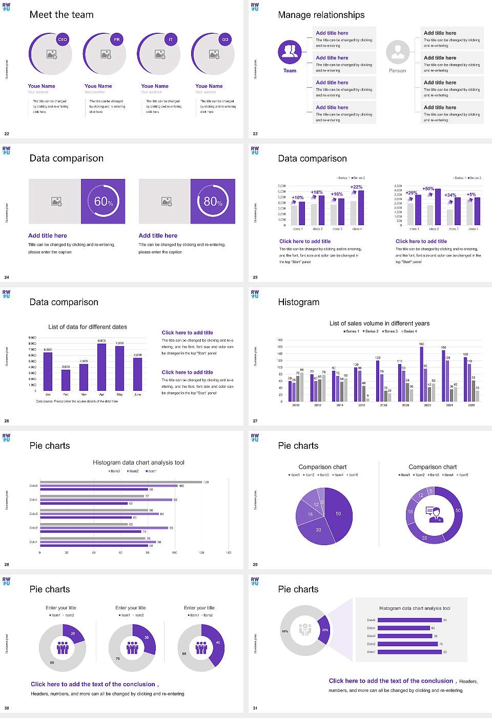 Ravensburg-Weingarten University of Applied Sciences Competition/Entrepreneurship Contest PPT Template16:9 ratio PPT effect preview image4