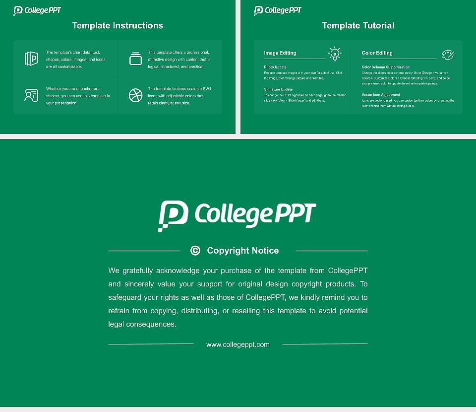 University of Bayreuth Academic Presentation/Research Findings Report PPT Template16:9 ratio PPT effect preview image5