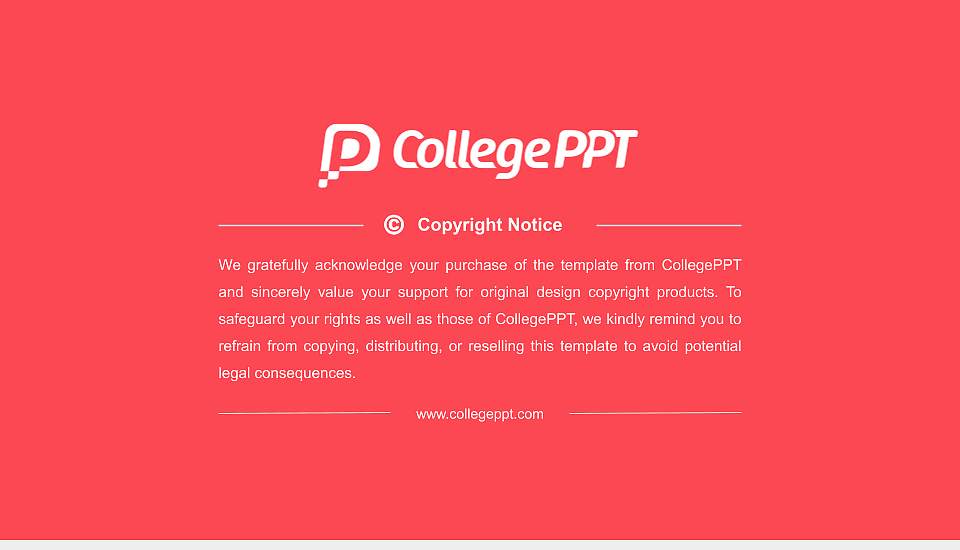 Quadriga University of Applied Sciences Thesis Proposal/Graduation Defense PPT Template16:9 ratio PPT effect preview image5