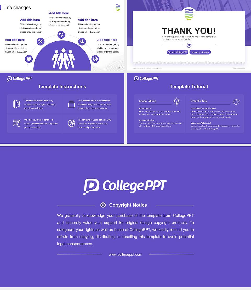 Rheinische University of Applied Sciences Cologne National Scholarship Defense PPT Template16:9 ratio PPT effect preview image4