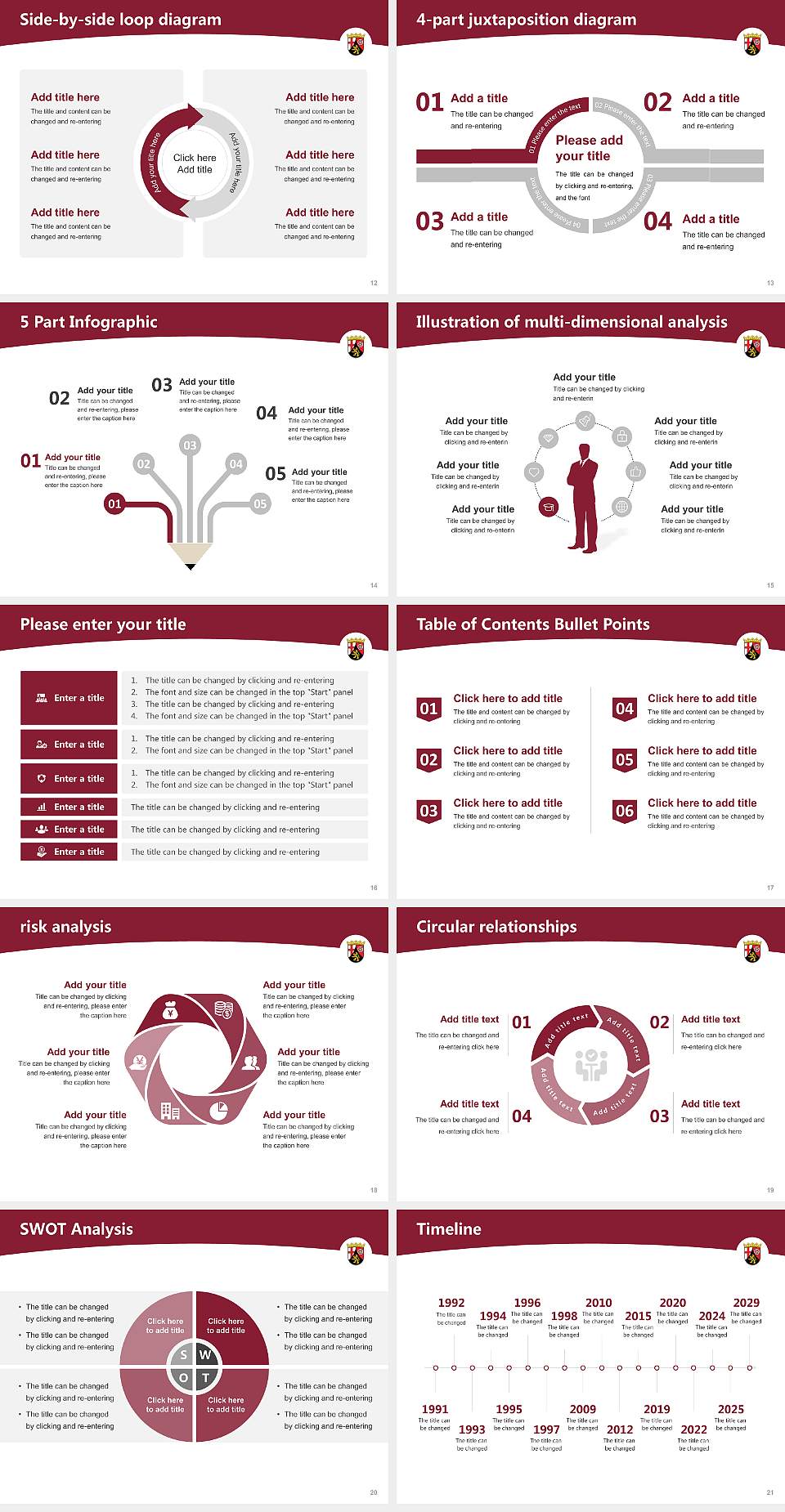 University of Finance Rhineland-Palatinate Academic Presentation/Research Findings Report PPT Template4:3 ratio PPT effect preview image3