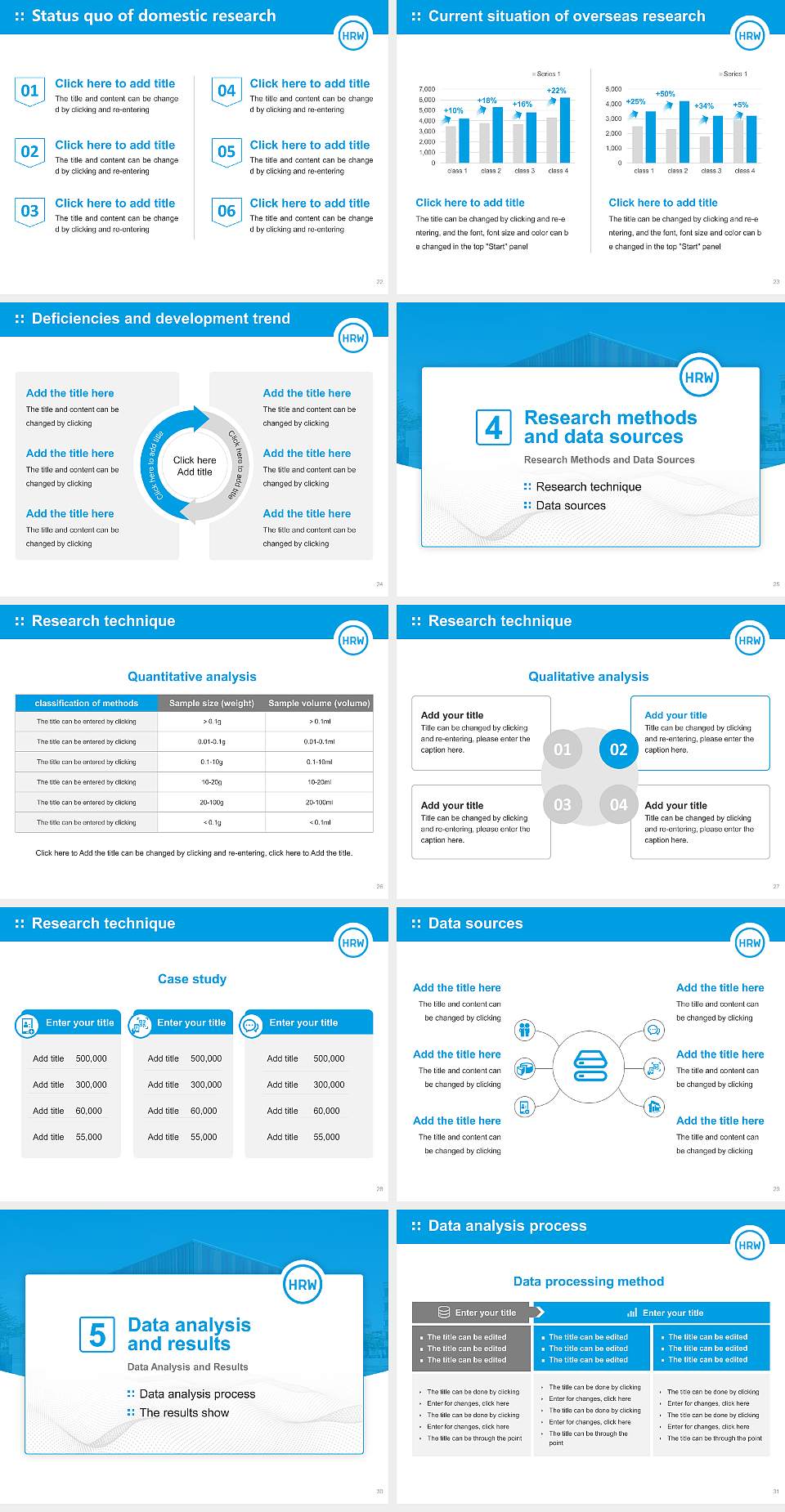 Ruhr West University of Applied Sciences Graduation Thesis Defense PPT Template4:3 ratio PPT effect preview image4