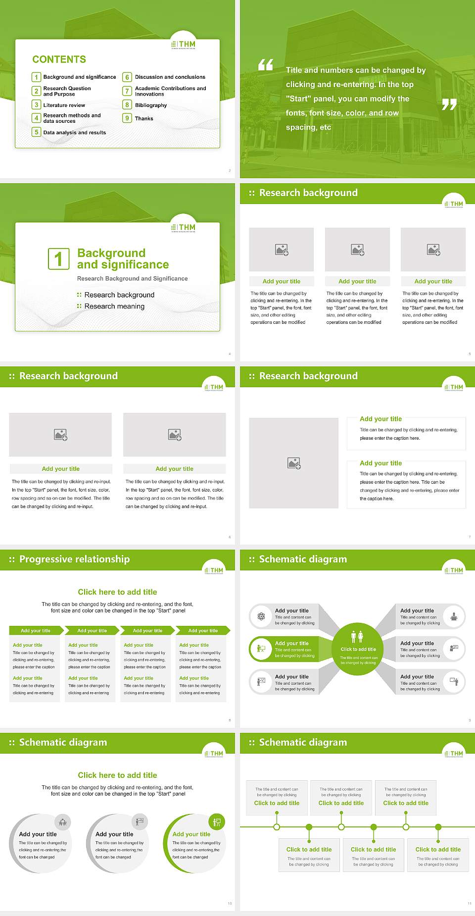 University of Applied Sciences Mittelhessen (THM) – Friedberg campus Graduation Thesis Defense PPT Template4:3 ratio PPT effect preview image2