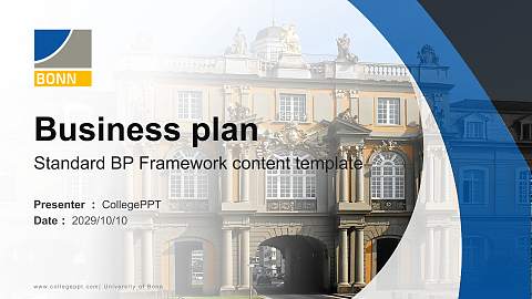 University of Bonn Competition/Entrepreneurship Contest PPT Template