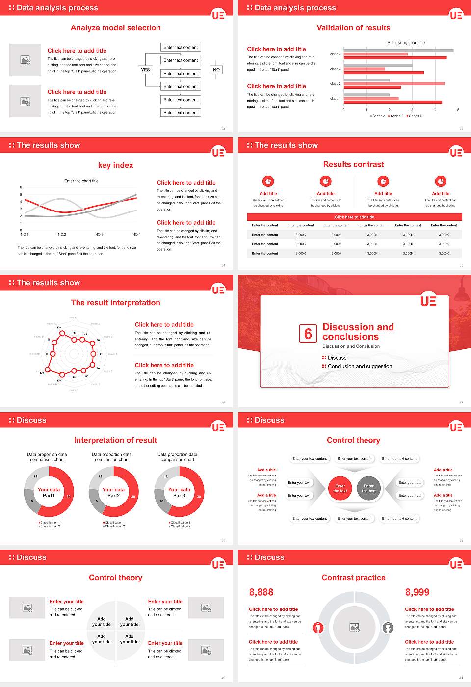 University of Europe for Applied Sciences – Iserlohn campus Graduation Thesis Defense PPT Template16:9 ratio PPT effect preview image5