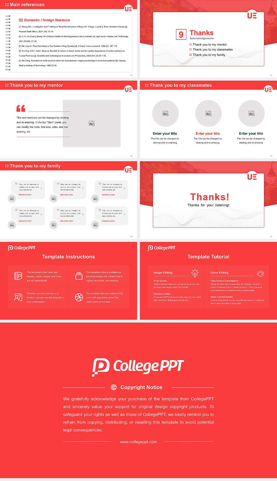 University of Europe for Applied Sciences – Iserlohn campus Graduation Thesis Defense PPT Template16:9 ratio PPT effect preview image7