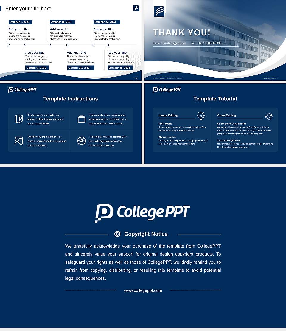 University of Applied Sciences Schmalkalden Lecture Sharing and Networking Event PPT Template16:9 ratio PPT effect preview image4