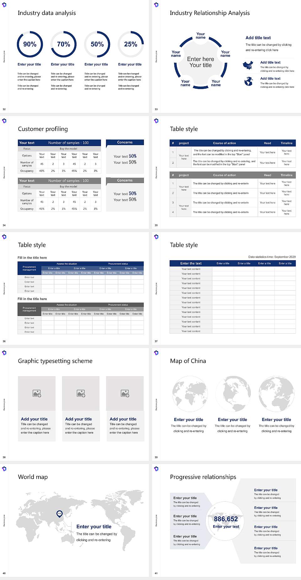 University of Applied Sciences for Small and Medium-Sized Enterprises – Frechen campus Competition/Entrepreneurship Contest PPT Template4:3 ratio PPT effect preview image5