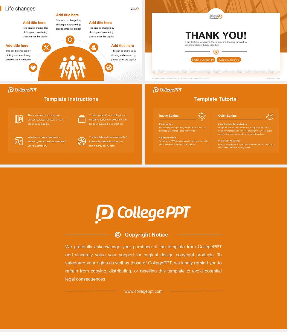 Rosenheim Technical University of Applied Sciences – Mühldorf am Inn campus National Scholarship Defense PPT Template16:9 ratio PPT effect preview image4