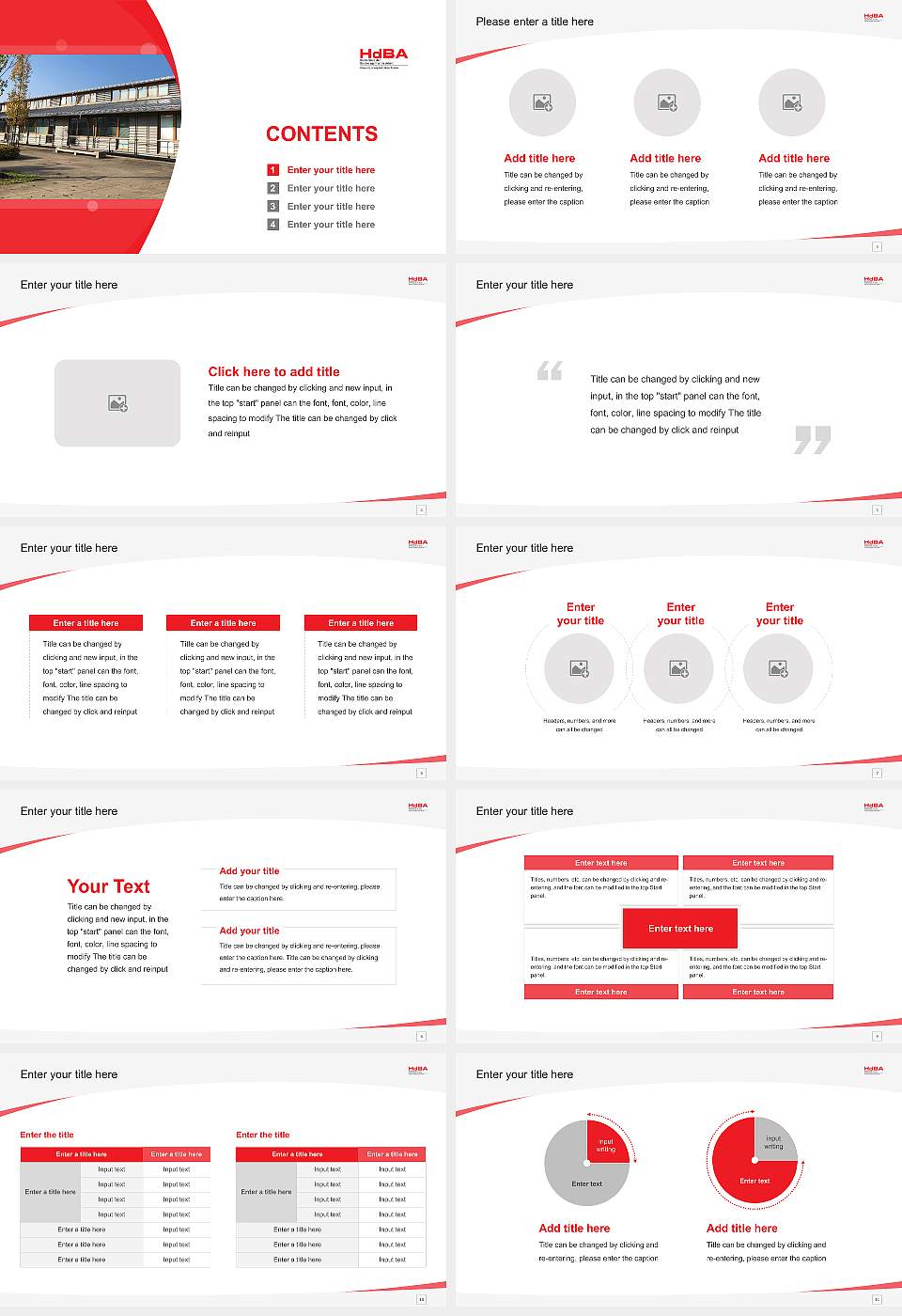 University of Applied Labour Studies of the Federal Employment Agency – Schwerin campus Course/Courseware Creation PPT Template16:9 ratio PPT effect preview image2