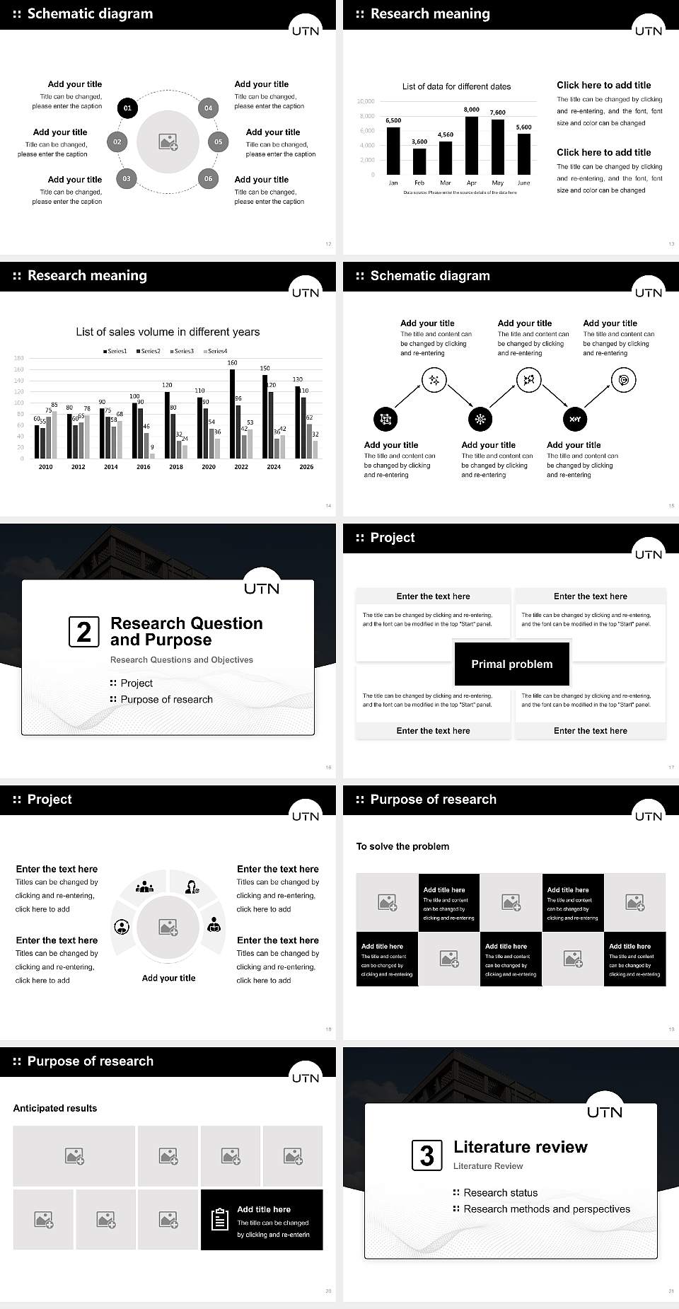 Technical University of Nuremberg Graduation Thesis Defense PPT Template4:3 ratio PPT effect preview image3