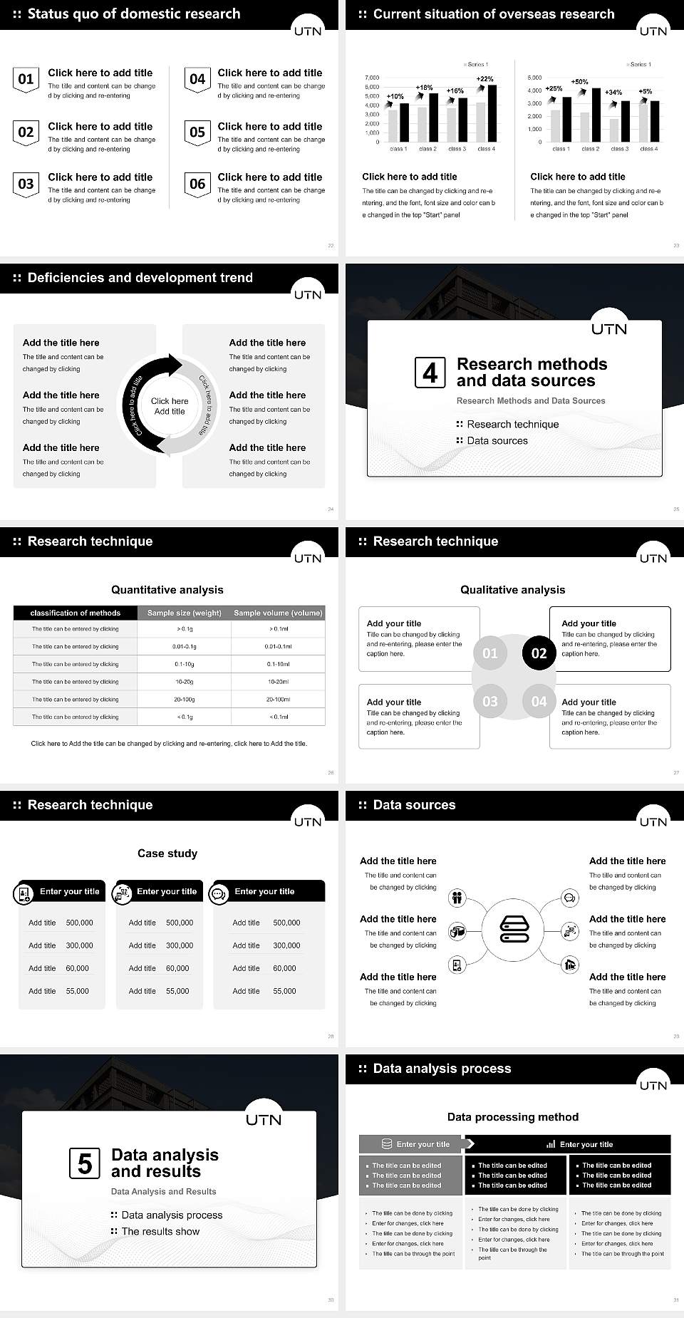 Technical University of Nuremberg Graduation Thesis Defense PPT Template4:3 ratio PPT effect preview image4