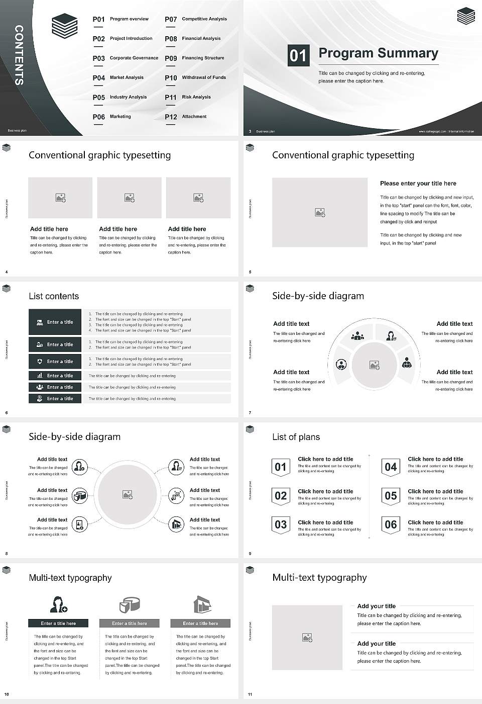 University for Police and Public Administration NRW Competition/Entrepreneurship Contest PPT Template16:9 ratio PPT effect preview image2