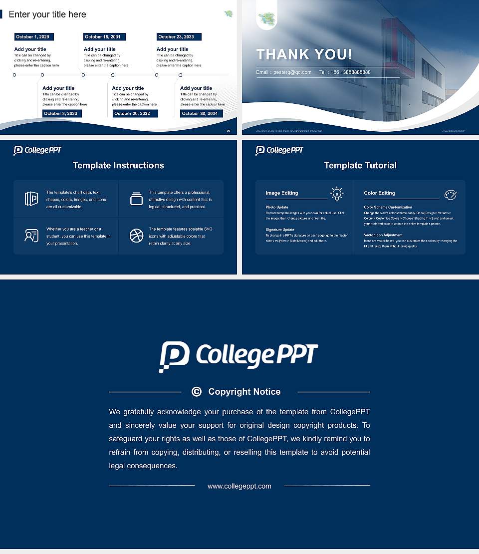 University of Applied Sciences for Administration of Saarland Lecture Sharing and Networking Event PPT Template16:9 ratio PPT effect preview image4