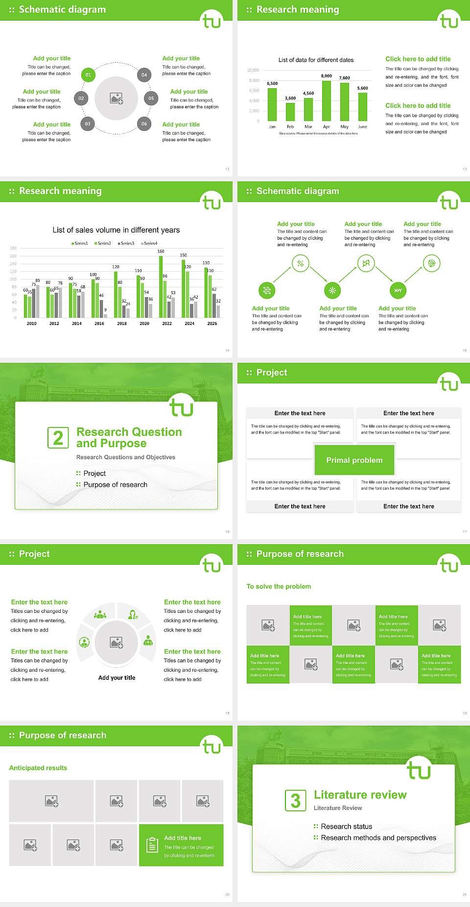 Technical University of Dortmund Graduation Thesis Defense PPT Template4:3 ratio PPT effect preview image3