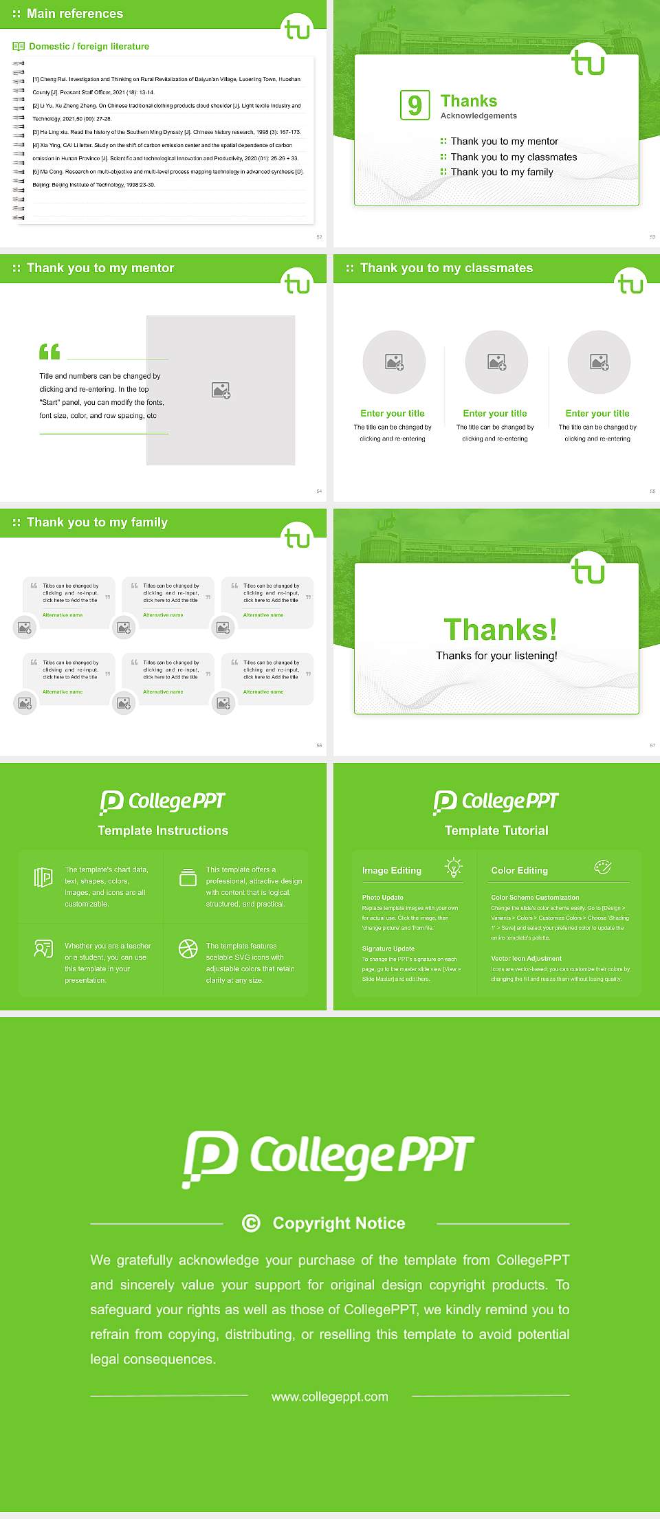 Technical University of Dortmund Graduation Thesis Defense PPT Template4:3 ratio PPT effect preview image7