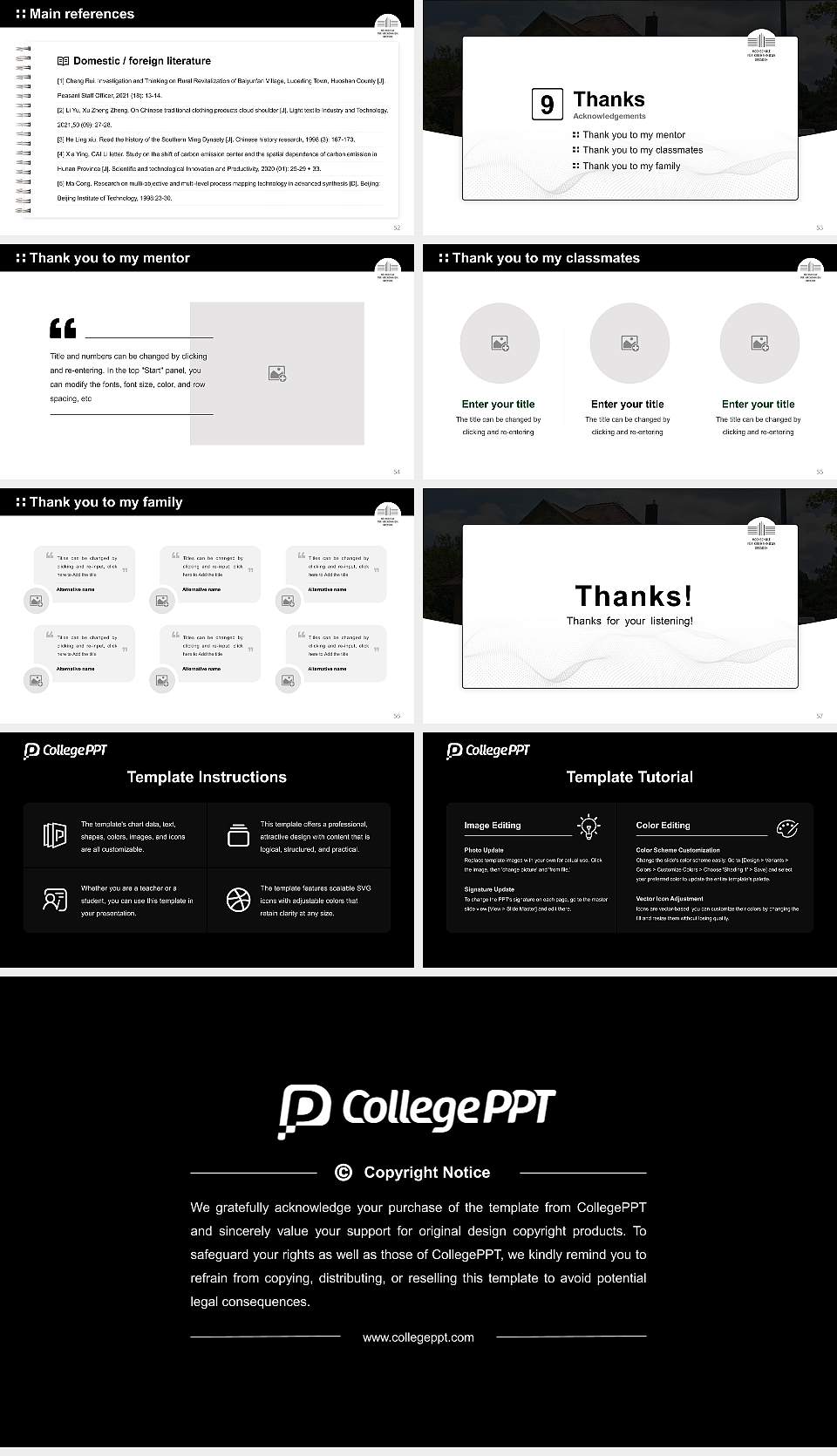 University of Church Music of the Evangelical Lutheran Church of Saxony Graduation Thesis Defense PPT Template16:9 ratio PPT effect preview image7
