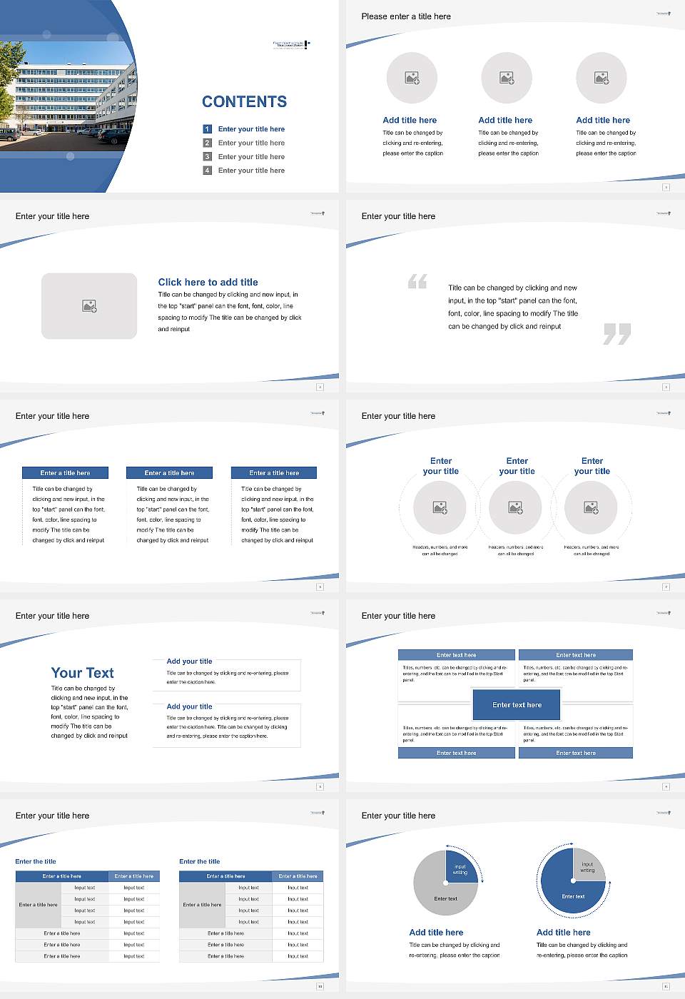 South Westphalia University of Applied Sciences Course/Courseware Creation PPT Template16:9 ratio PPT effect preview image2