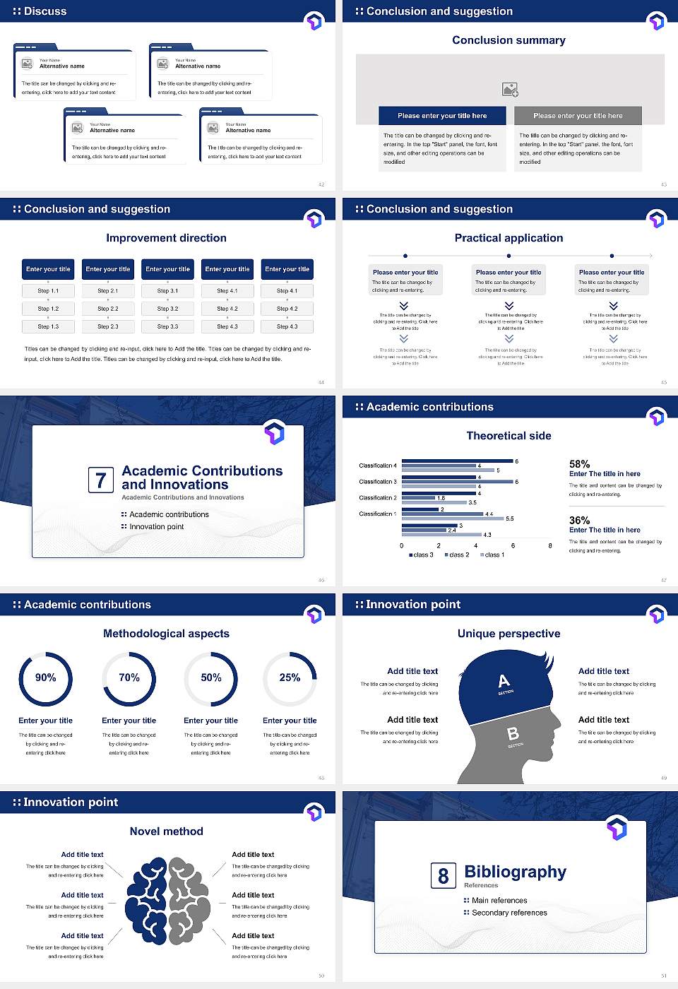 University of Applied Sciences for Small and Medium-Sized Enterprises – Rostock campus Graduation Thesis Defense PPT Template16:9 ratio PPT effect preview image6