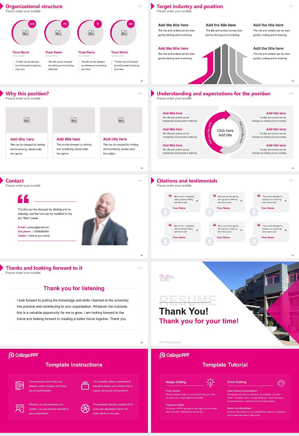 Robert Schumann University of Music Düsseldorf Resume PPT Template16:9 ratio PPT effect preview image4
