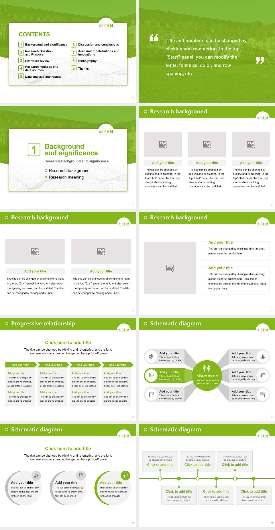 University of Applied Sciences Mittelhessen (THM) – Wetzlar campus Graduation Thesis Defense PPT Template4:3 ratio PPT effect preview image2