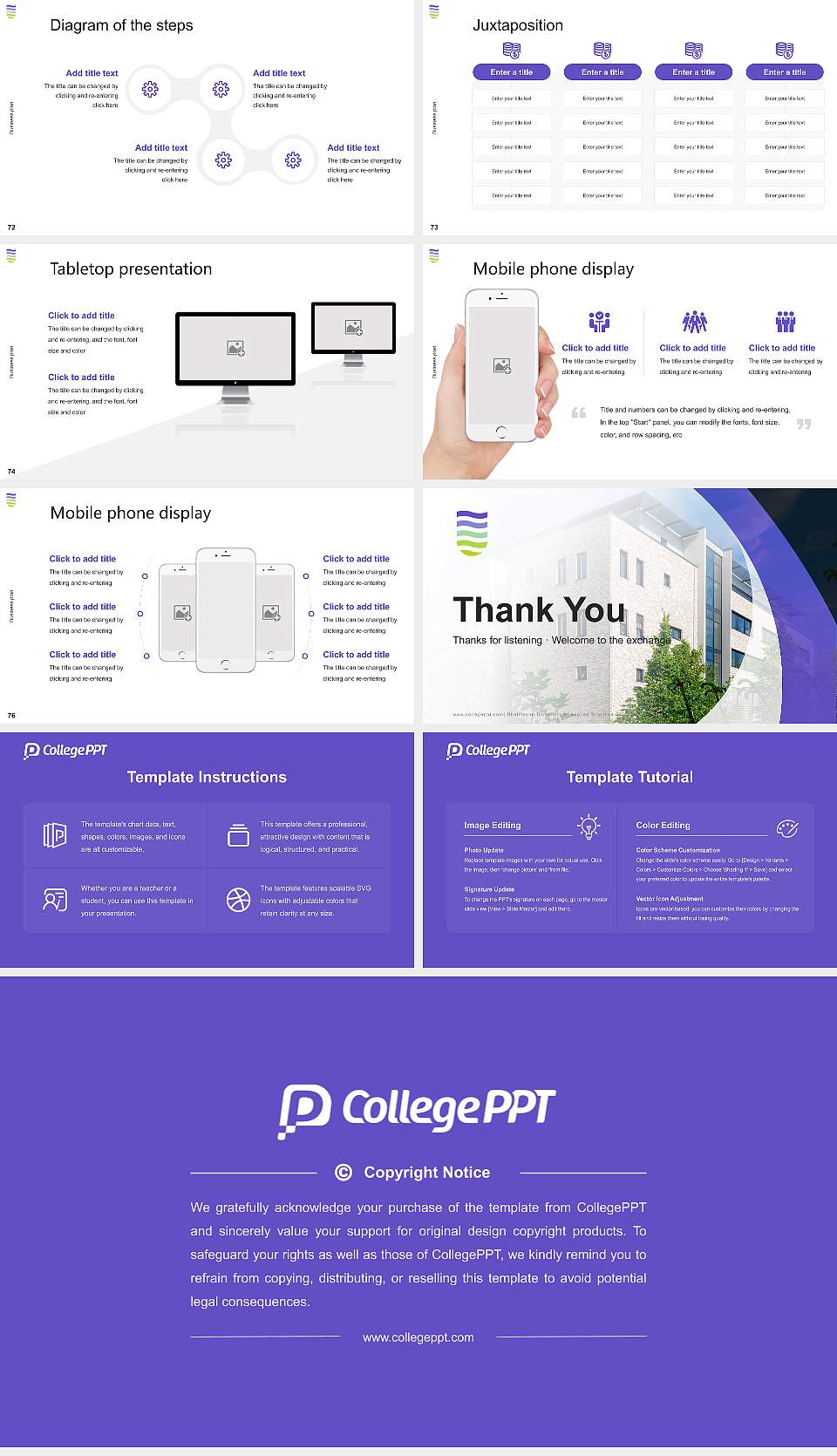 Rheinische University of Applied Sciences Cologne Competition/Entrepreneurship Contest PPT Template16:9 ratio PPT effect preview image9