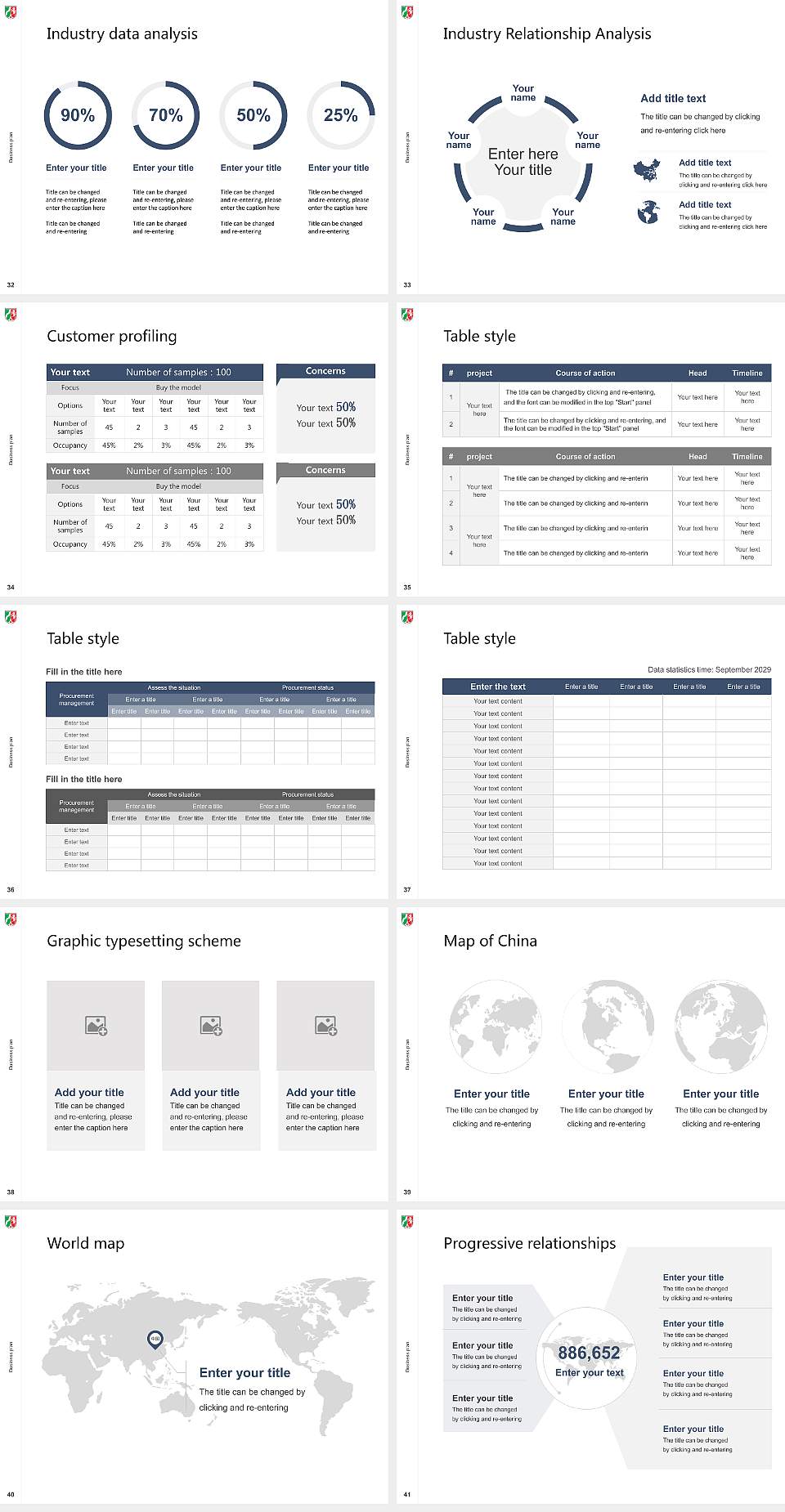 University of Finance NRW Competition/Entrepreneurship Contest PPT Template4:3 ratio PPT effect preview image5