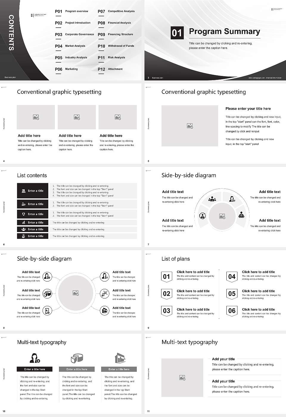 Reutlingen University – Technology, Business, Informatics, Design Competition/Entrepreneurship Contest PPT Template16:9 ratio PPT effect preview image2