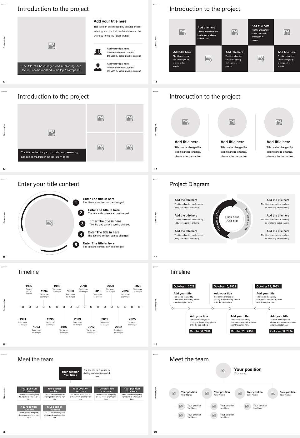 Reutlingen University – Technology, Business, Informatics, Design Competition/Entrepreneurship Contest PPT Template16:9 ratio PPT effect preview image3