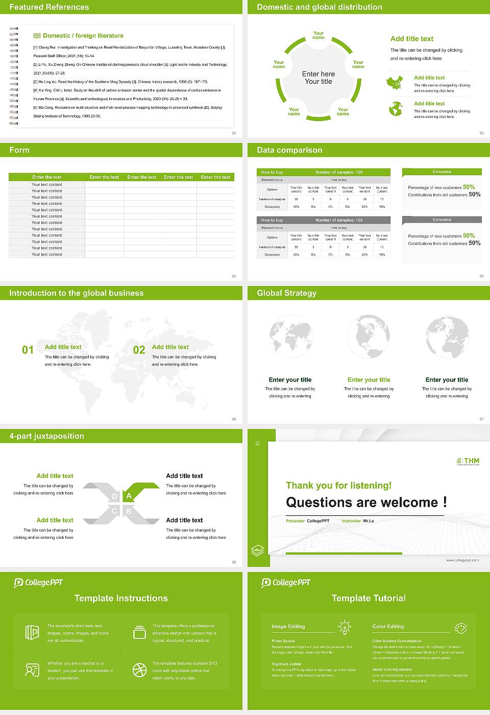 University of Applied Sciences Mittelhessen (THM) Thesis Proposal/Graduation Defense PPT Template16:9 ratio PPT effect preview image4