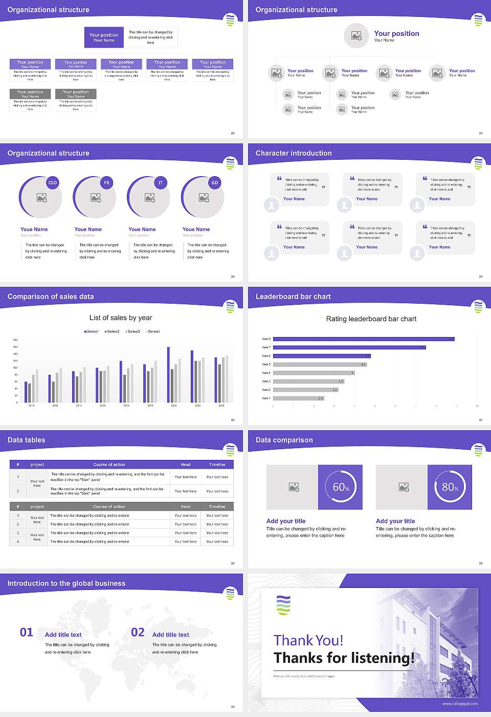 Rheinische University of Applied Sciences Cologne Academic Presentation/Research Findings Report PPT Template16:9 ratio PPT effect preview image4