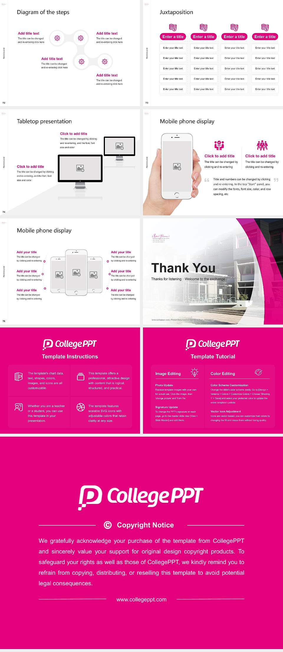 Robert Schumann University of Music Düsseldorf Competition/Entrepreneurship Contest PPT Template4:3 ratio PPT effect preview image9