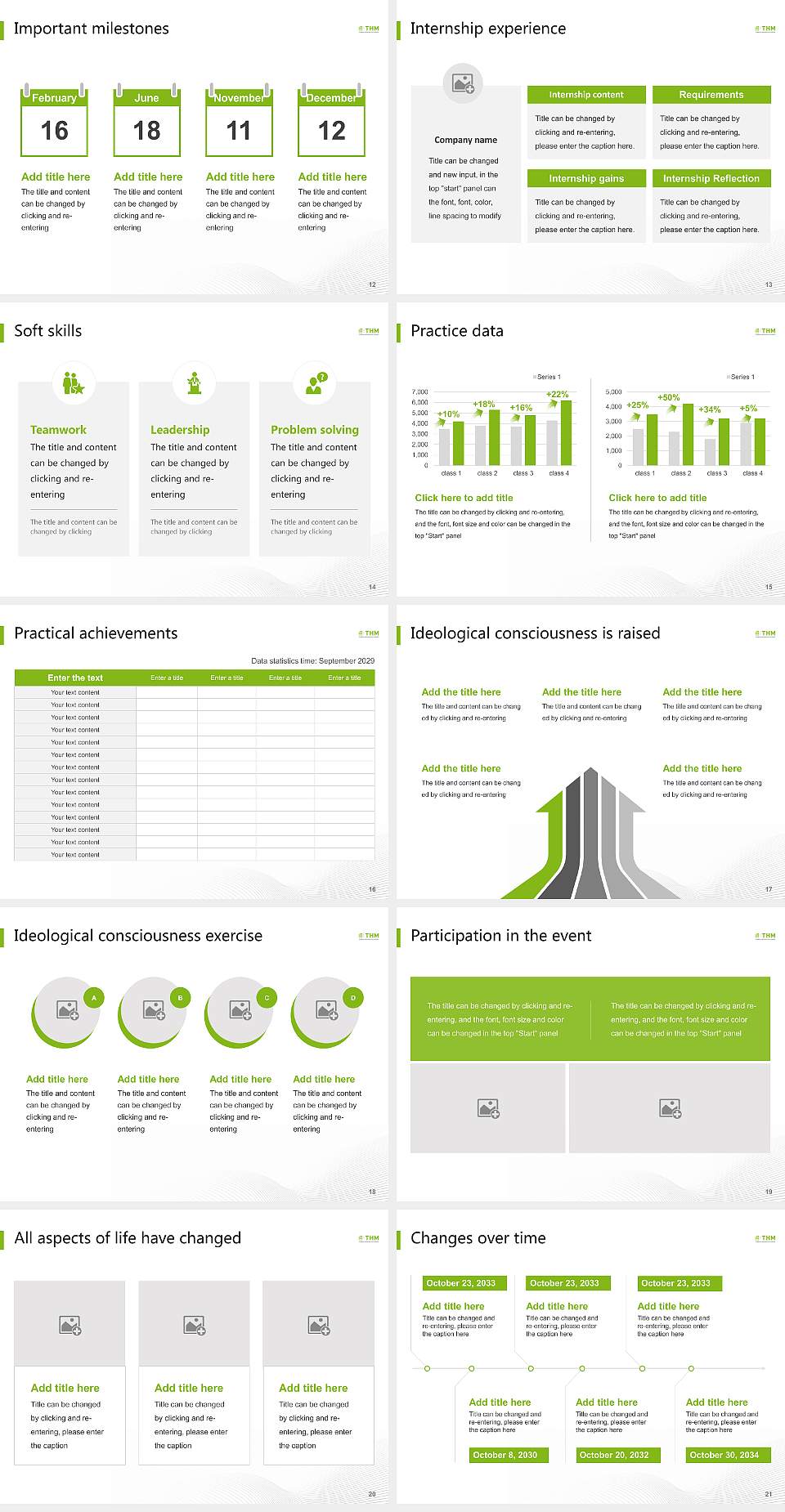 University of Applied Sciences Mittelhessen (THM) – Friedberg campus National Scholarship Defense PPT Template4:3 ratio PPT effect preview image3