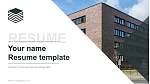 University for Police and Public Administration NRW Resume Templat PPT