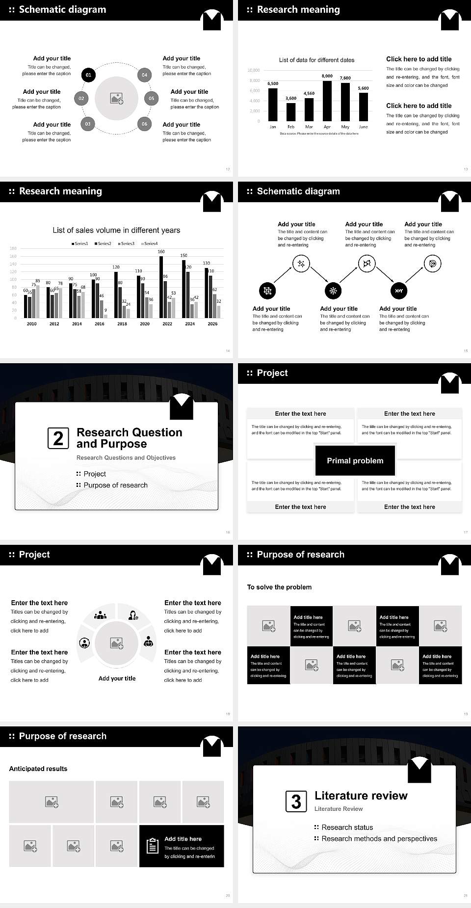 State University of Music and Performing Arts Mannheim Graduation Thesis Defense PPT Template4:3 ratio PPT effect preview image3