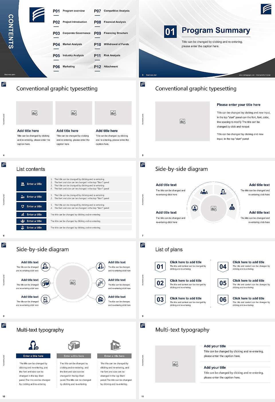 University of Applied Sciences Schmalkalden Competition/Entrepreneurship Contest PPT Template16:9 ratio PPT effect preview image2