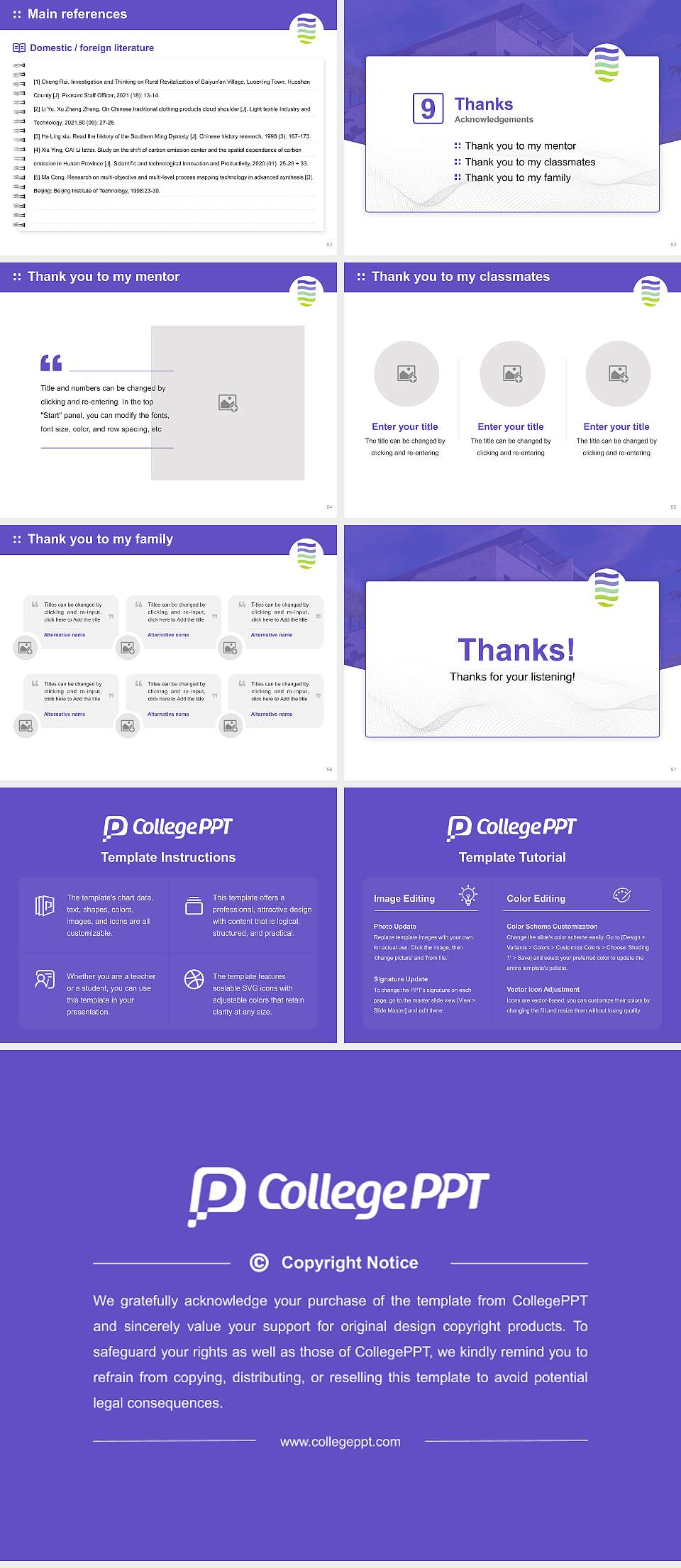 Rheinische University of Applied Sciences Cologne Graduation Thesis Defense PPT Template4:3 ratio PPT effect preview image7