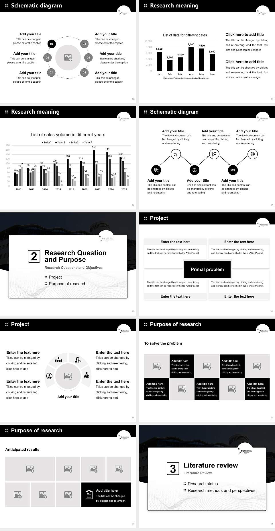 Rhineland-Palatinate Technical University Kaiserslautern-Landau Graduation Thesis Defense PPT Template4:3 ratio PPT effect preview image3