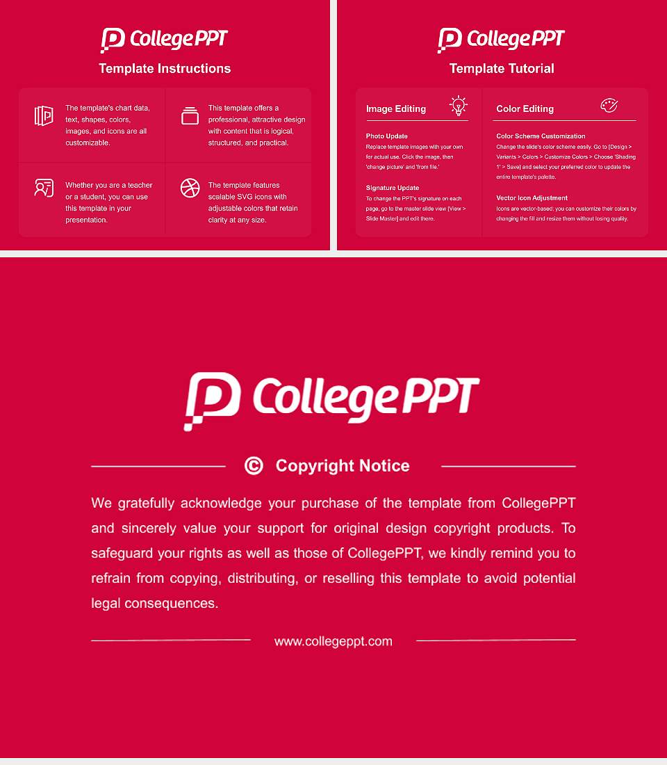 SDI Munich International University of Applied Sciences Course/Courseware Creation PPT Template4:3 ratio PPT effect preview image5