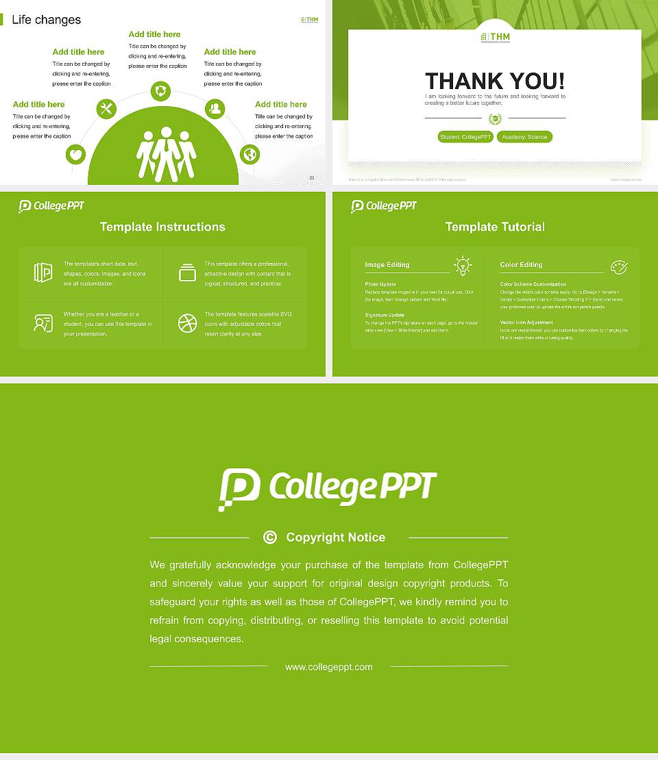 University of Applied Sciences Mittelhessen (THM) – Friedberg campus National Scholarship Defense PPT Template16:9 ratio PPT effect preview image4